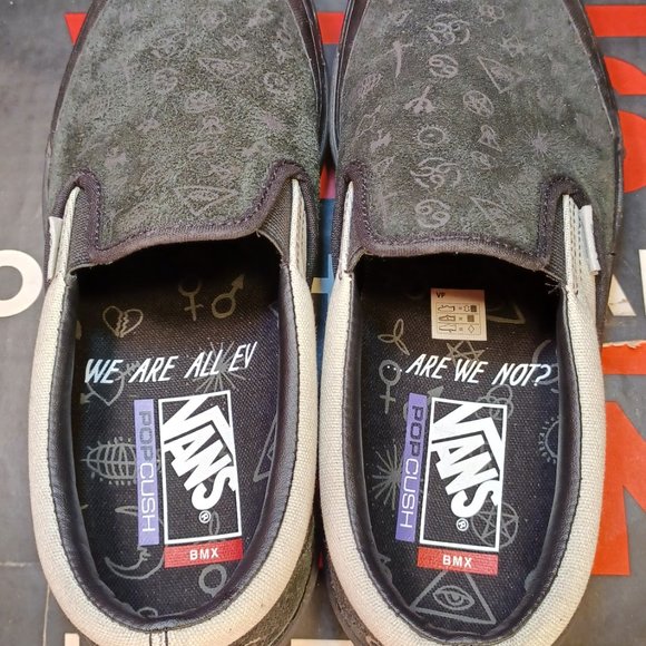 Vans x Cult BMX  Men\'s 7/Women\'s 8.5 Slip On Black/Gray VN0A5JISN42 main image 5